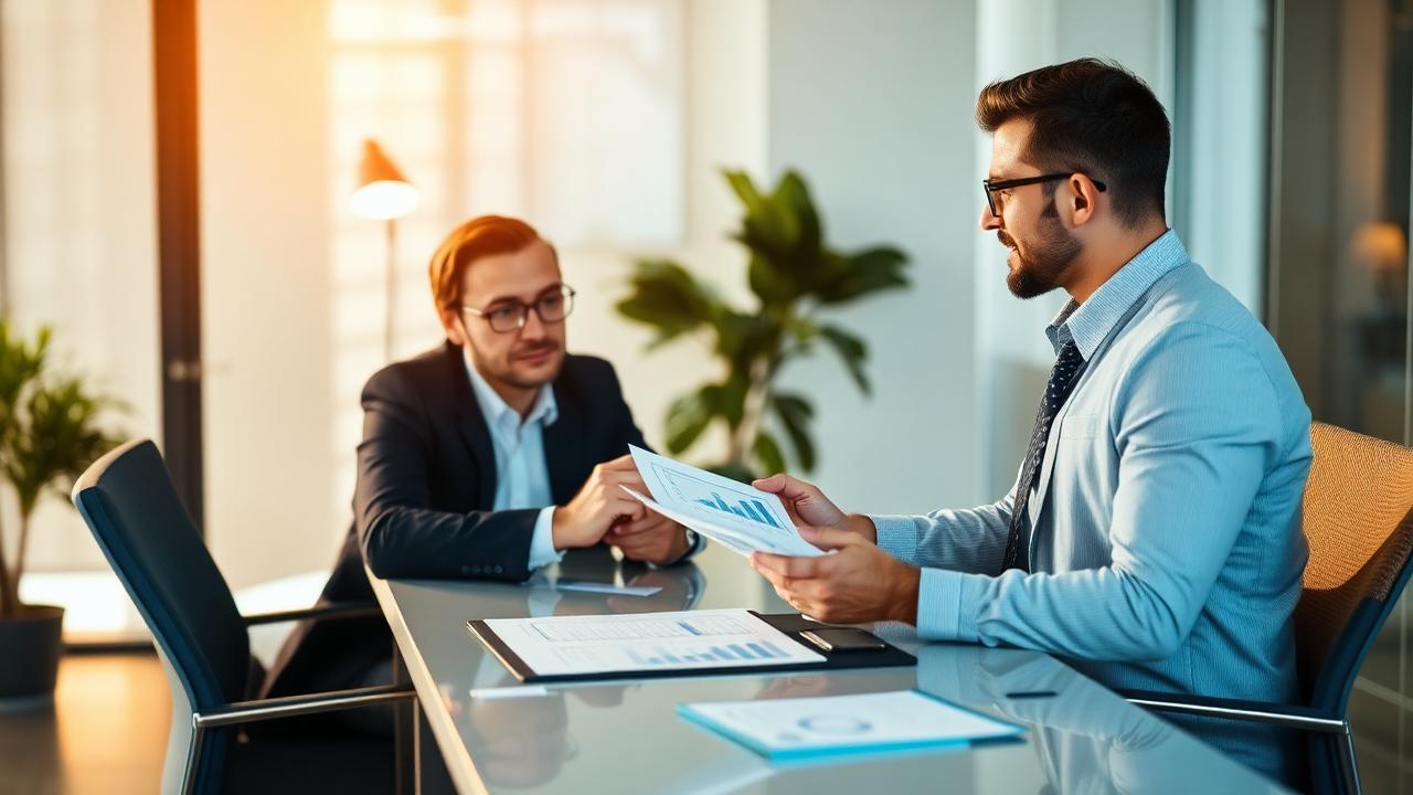 Réunion de pilotage financier avec un DAF externalisé MFinances